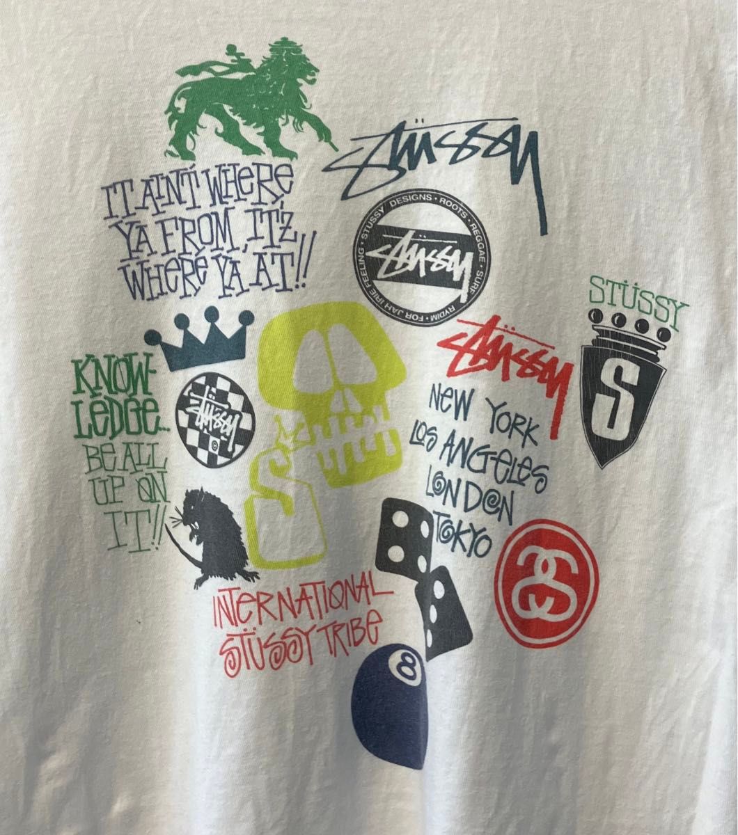 ステューシー Tシャツ Mサイズ オールド STUSSY T-SHIRTS 8 ステューシー Tシャツ Mサイズ オールド STUSSY T-SHIRTS 8