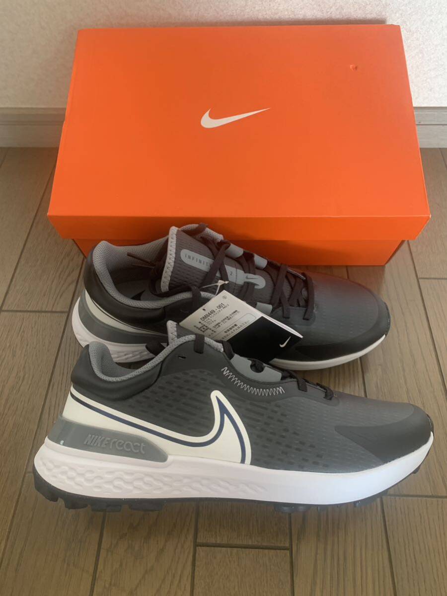 新品 NIKE INFINITY PRO 2ゴルフシューズ SIZE27.5