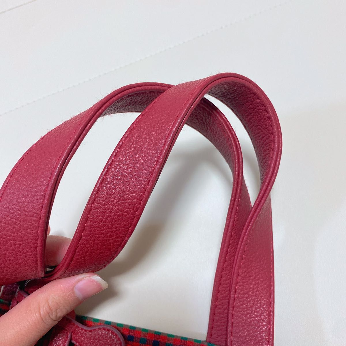 未使用品 familiar ファミリア チェック柄 トートバッグ 2way A4 未使用品 familiar ファミリア チェック柄 トートバッグ 2way A4