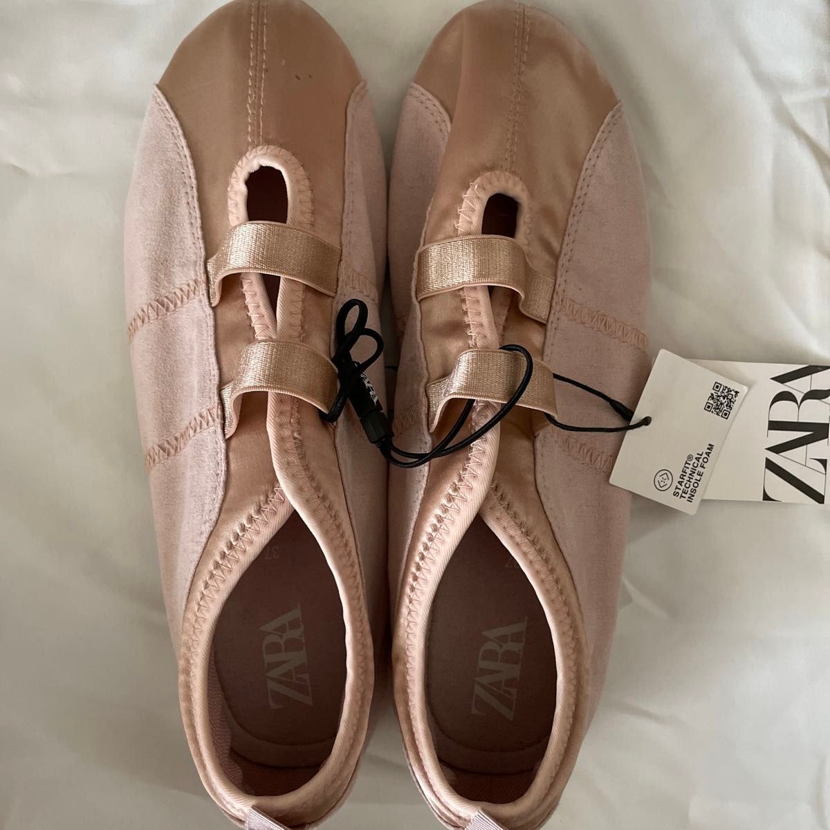 ZARA ザラ サテンフラットシューズ バレエシューズ 37|Yahoo ZARA ザラ サテンフラットシューズ バレエシューズ 37|Yahoo