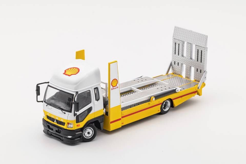 GCD 1/64 三菱FUSOトラック トレーラーふそう SHELL ミニカー GCD 1/64 三菱FUSOトラック トレーラーふそう SHELL ミニカー