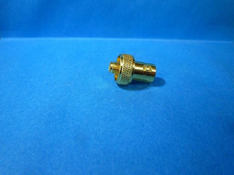  new goods unused handy transceiver for BNCJ-SMAJ conversion connector UV-K5(8)SMA-BN Gold color conversion connector Yahoo auc the lowest price 