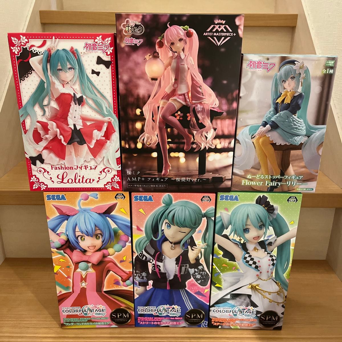 新品未開封】初音ミク プライズフィギュア 6体セット|Yahoo 新品未開封】初音ミク プライズフィギュア 6体セット|Yahoo
