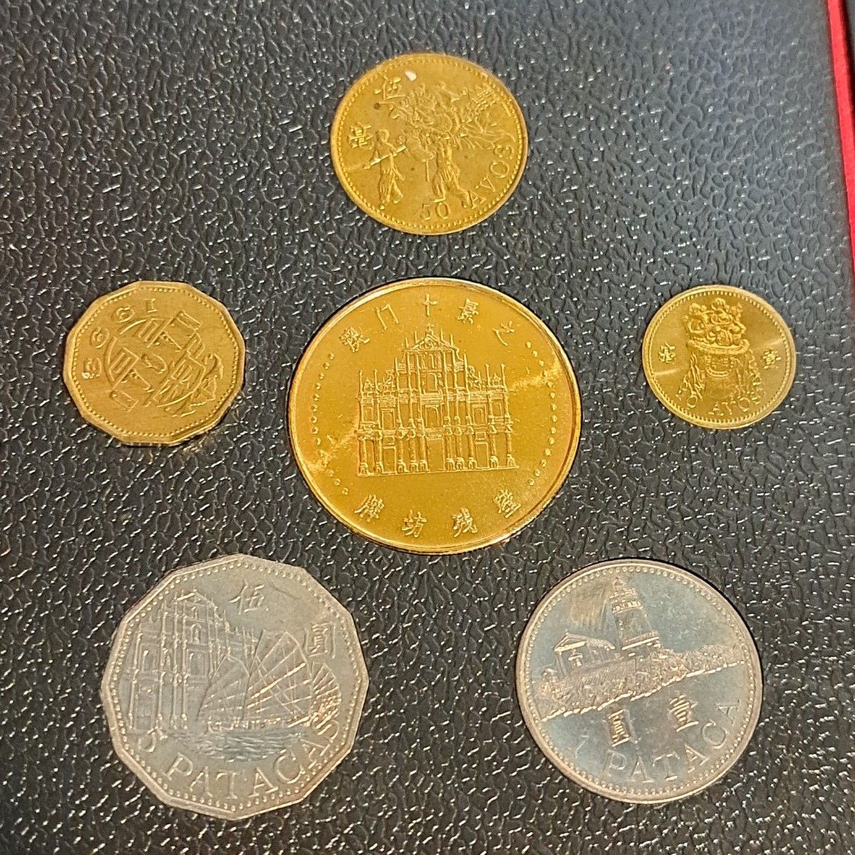 中国香港 マカオ 貨幣セット ミントセット 参考品 外国コイン 中国香港 マカオ 貨幣セット ミントセット 参考品 外国コイン
