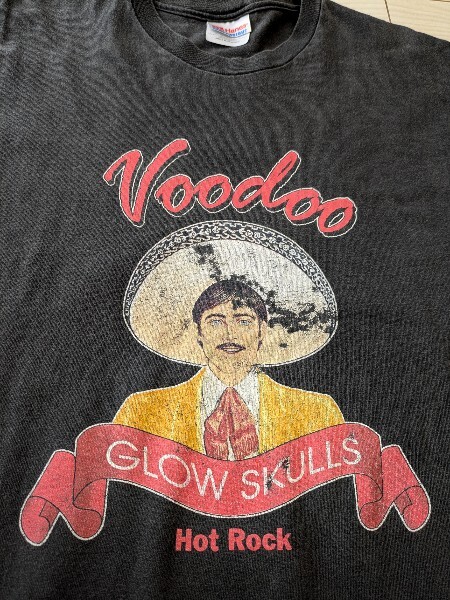 送料無料 90s voodoo glow skulls Hanes М Tシャツ ヴードゥー 送料無料 90s voodoo glow skulls Hanes М Tシャツ ヴードゥー