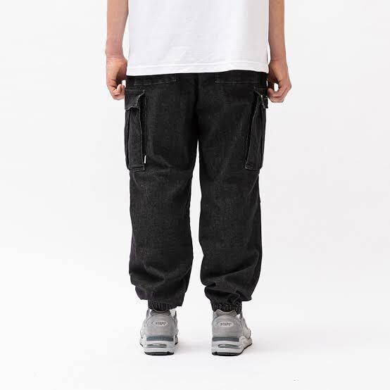 wtaps 22AW GIMMICK / TROUSERS / COTTON DENIM 04 XL black 黒 wtaps 22AW GIMMICK / TROUSERS / COTTON DENIM 04 XL black 黒