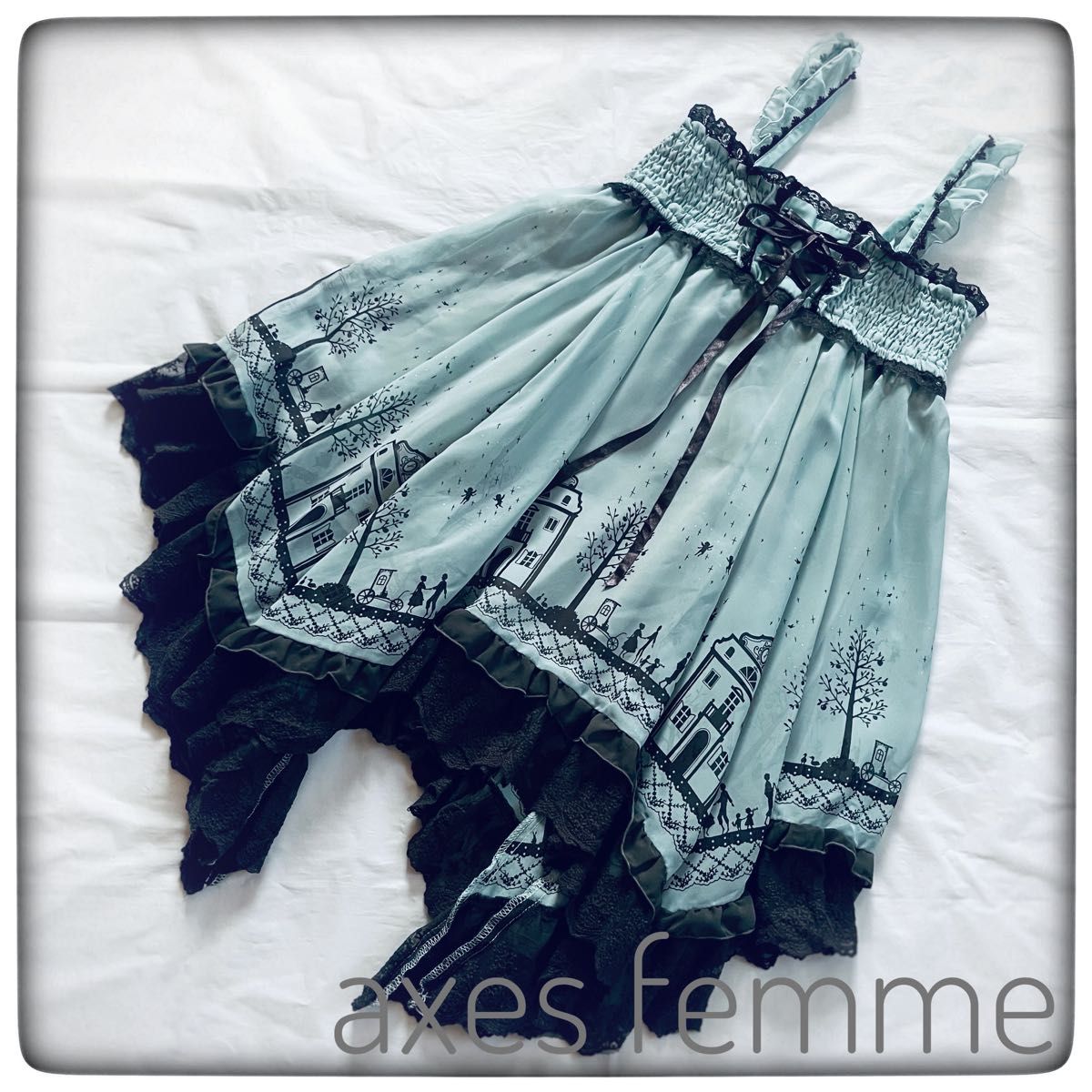 axes femme アクシーズファム ミニワンピース チュニック axes femme アクシーズファム ミニワンピース チュニック