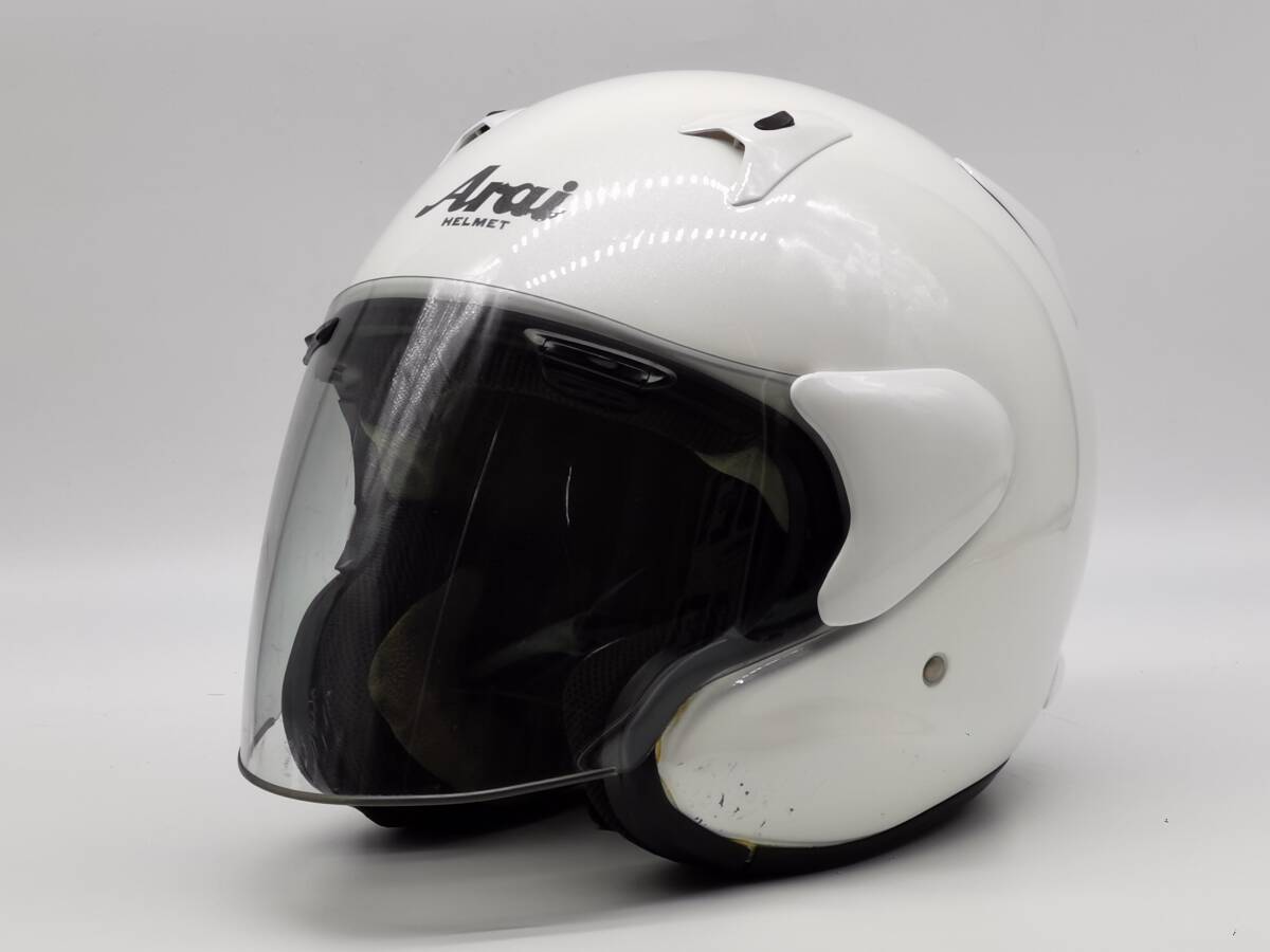 Arai アライ MZ-F GLASS WHITE グラスホワイト MZF ジェット Arai アライ MZ-F GLASS WHITE グラスホワイト MZF ジェット
