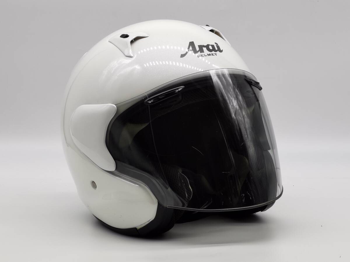 Arai アライ MZ-F GLASS WHITE グラスホワイト MZF ジェット Arai アライ MZ-F GLASS WHITE グラスホワイト MZF ジェット