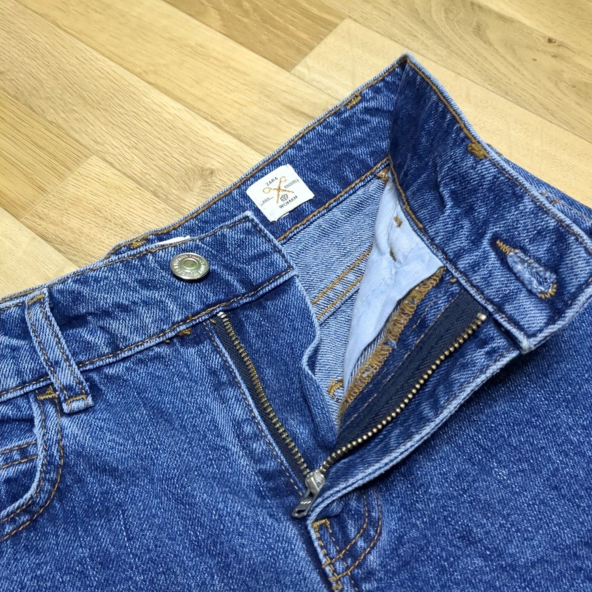 ZARA WOMAN PREMIUM DENIM ワイド バギー デニム パンツ|Yahoo ZARA WOMAN PREMIUM DENIM ワイド バギー デニム パンツ|Yahoo