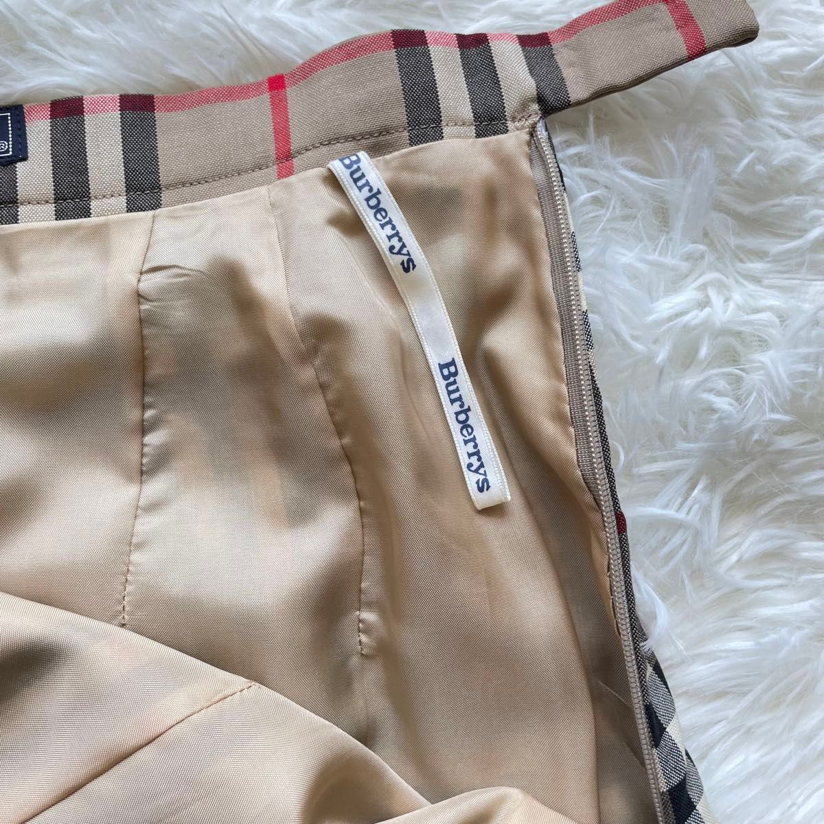 Burberry バーバリー ノバチェック スカート プリーツ ロング
