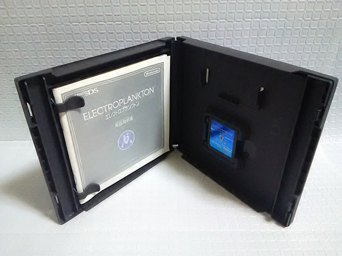 DS エレクトロプランクトン ELECTROPLANKTON ( 紙箱やイヤホン DS エレクトロプランクトン ELECTROPLANKTON ( 紙箱やイヤホン