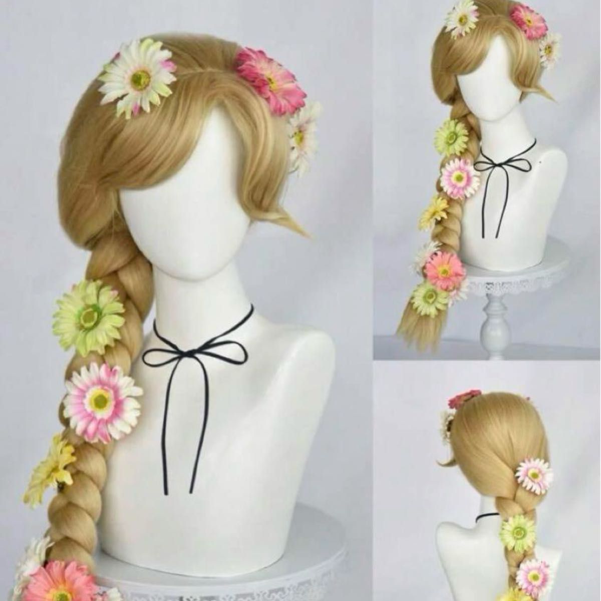 ラプンツェル ウィッグ - コスプレウィッグ ラプンツェル ウィッグ - コスプレウィッグ