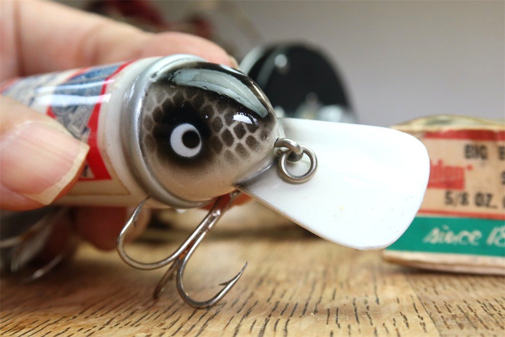Yahoo!オークション - HEDDON BIG BUD 鼻輪つき オールド ヘドン Yahoo!オークション - HEDDON BIG BUD 鼻輪つき オールド ヘドン