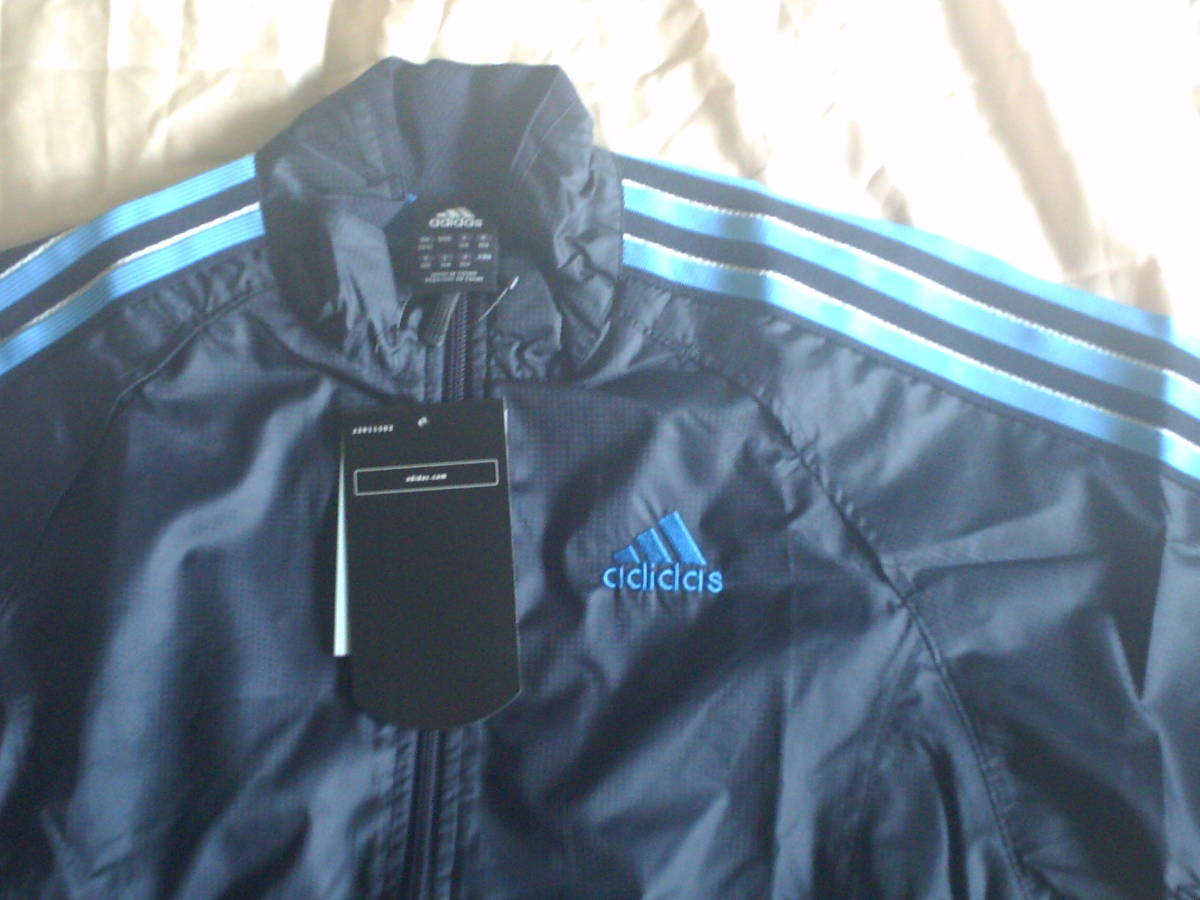 ヤフオク 150 アディダス Adidas ウィンドブレーカー 紺 ヤフオク 150 アディダス Adidas ウィンドブレーカー 紺