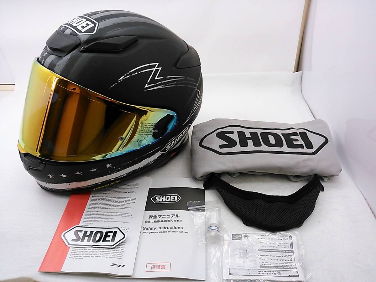 良品 2021年製 SHOEI ショウエイ Z-8 DEDICATED2 デディケー 良品 2021年製 SHOEI ショウエイ Z-8 DEDICATED2 デディケー