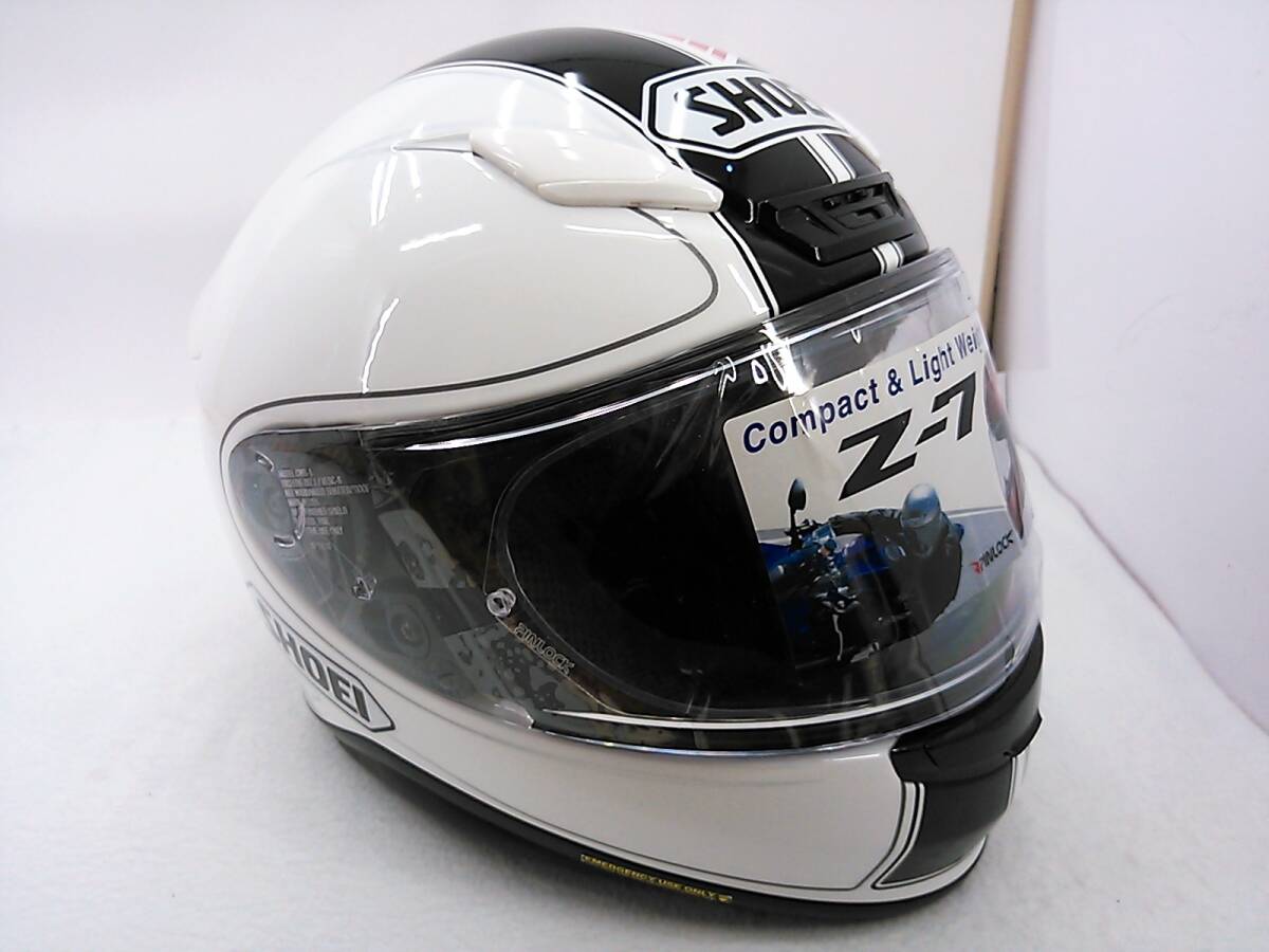 程度上 SHOEI ショウエイ Z-7 FLAGGER フラッガー Mサイズ フル 程度上 SHOEI ショウエイ Z-7 FLAGGER フラッガー Mサイズ フル