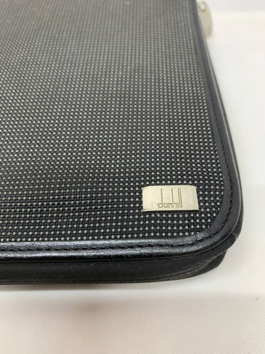 dunhill トラベルケース グレー色系 長財布 オーガナイザー 持ち dunhill トラベルケース グレー色系 長財布 オーガナイザー 持ち