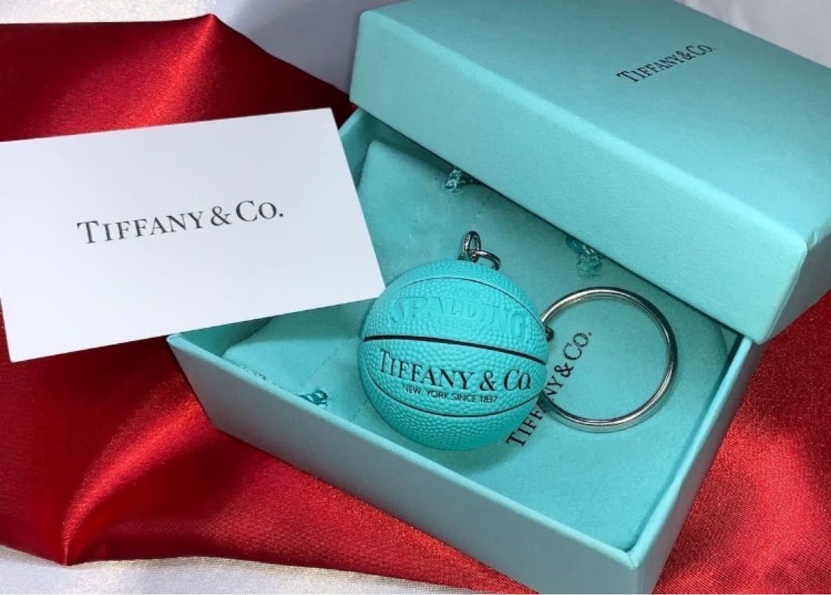 【超希少】TIFFANY&Co. バスケットボール スニーカー キーリング 超希少】TIFFANY&Co. バスケットボールスニーカーキーリング
