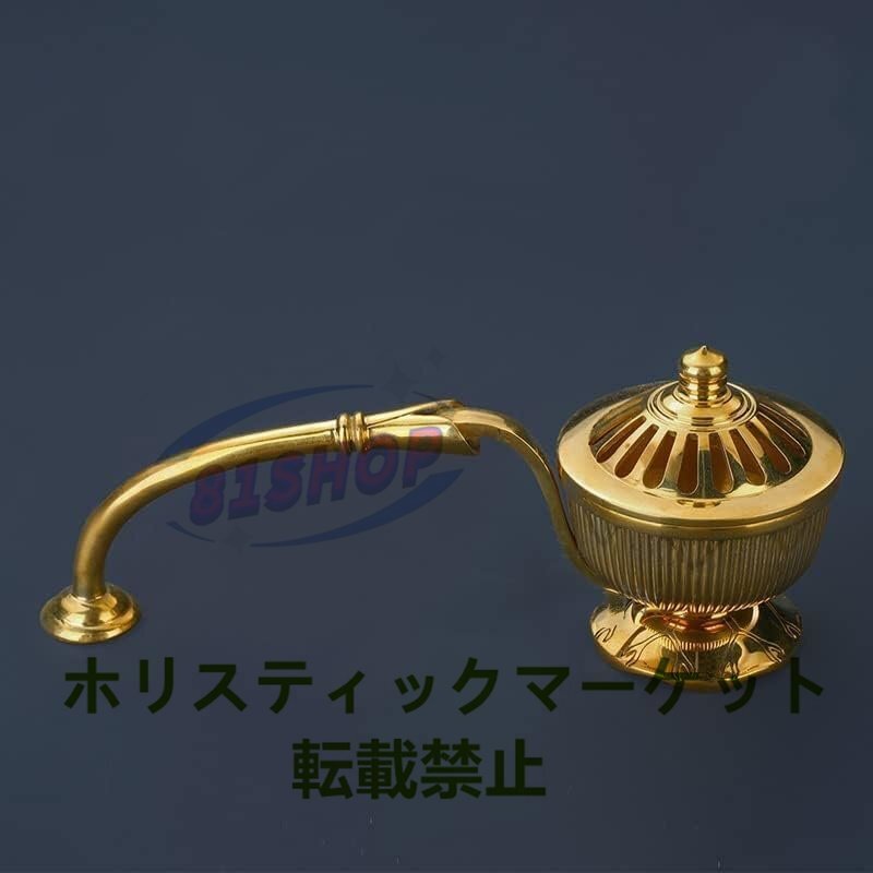 柄香炉☆ 密教法具 寺院用仏具 真鍮製 柄香炉☆ 密教法具 寺院用仏具 真鍮製