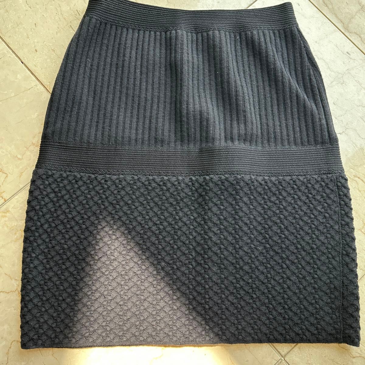 シャネル CHANEL 黒 ニットスカート サイズ34 S|Yahoo!フリマ シャネル CHANEL 黒 ニットスカート サイズ34 S|Yahoo!フリマ