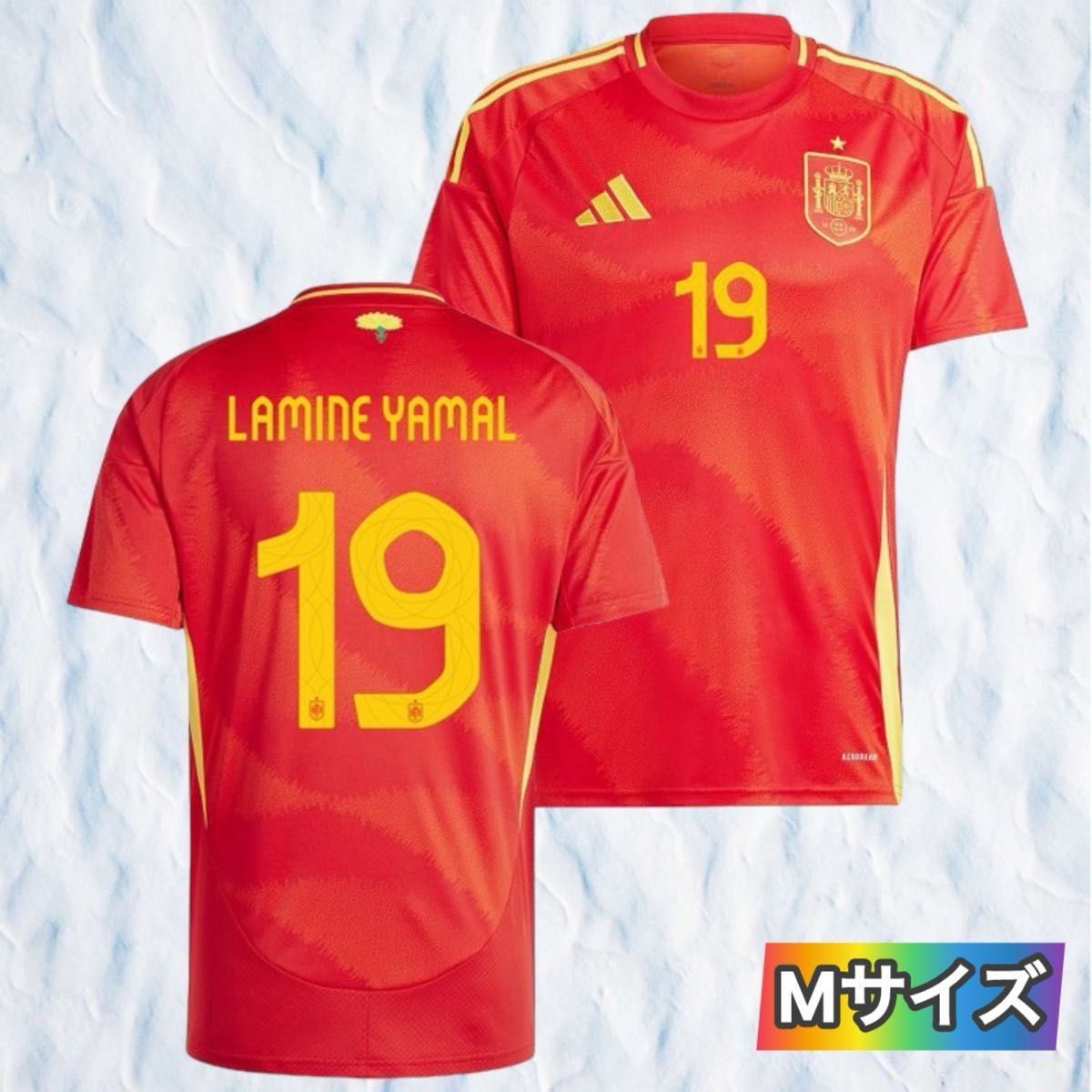 2024 スペイン代表 ユニフォーム(19/ヤマル)|Yahoo!フリマ(旧 2024 スペイン代表 ユニフォーム(19/ヤマル)|Yahoo!フリマ(旧
