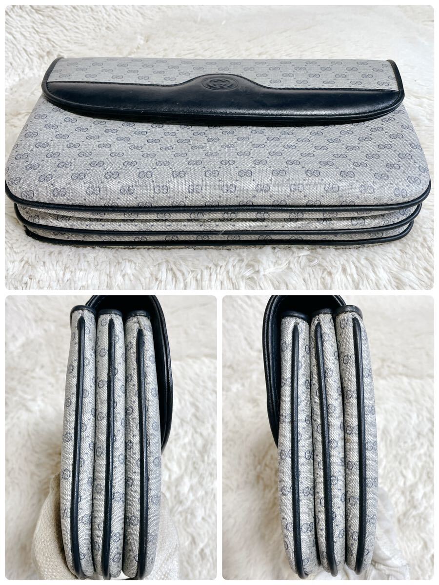 GUCCI グッチ マイクロGG 2way ショルダーバッグ クラッチバッグ GUCCI グッチ マイクロGG 2way ショルダーバッグ クラッチバッグ