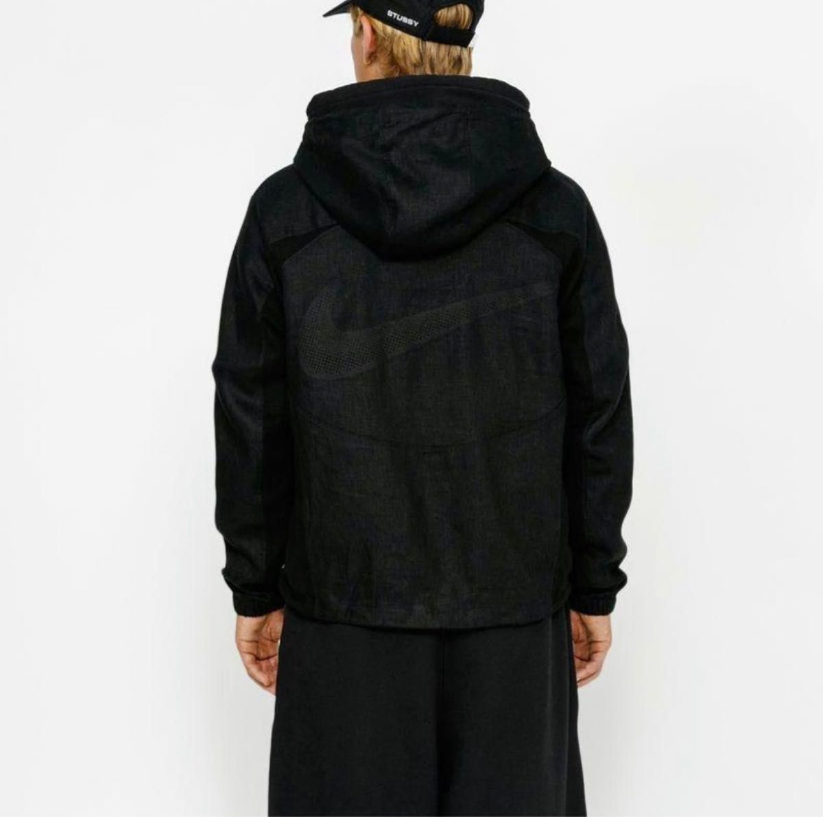 XXL Stussy Nike Linen Jacket Black ステューシー ナイキ XXL Stussy Nike Linen Jacket Black ステューシー ナイキ