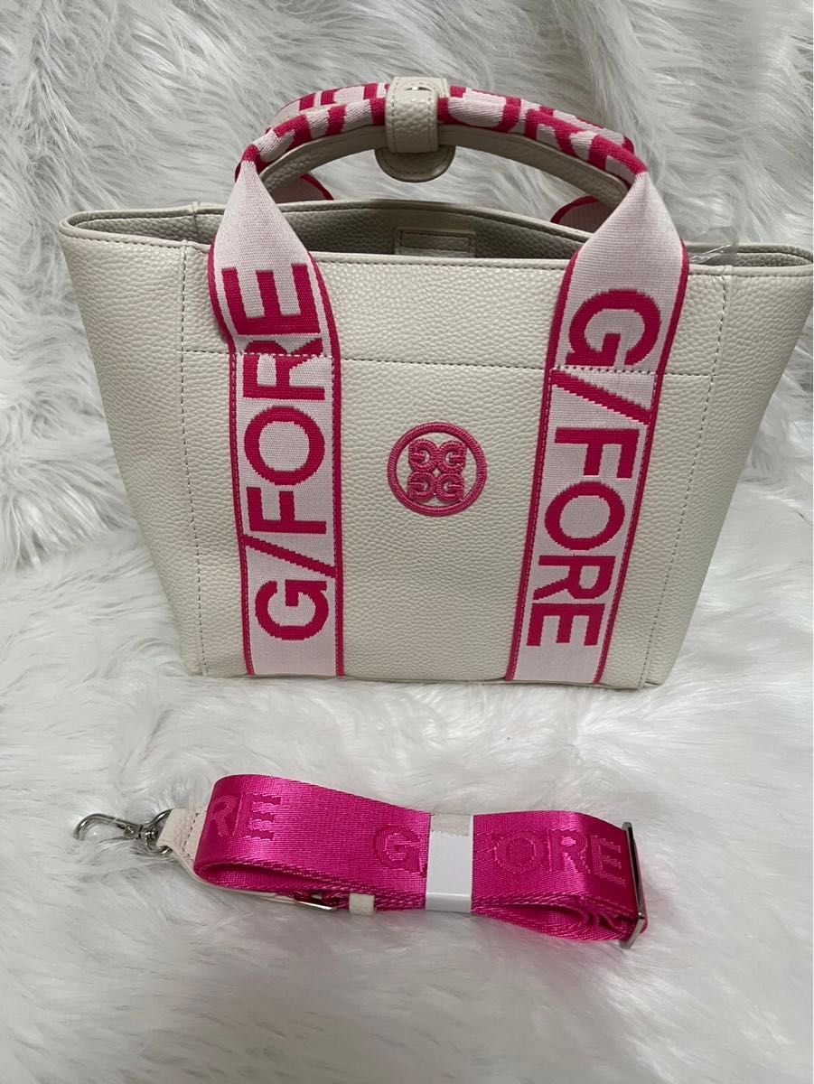 ジーフォア G/FORE ゴルフ カートバッグ ショルダー付き トート ジーフォア G/FORE ゴルフ カートバッグ ショルダー付き トート