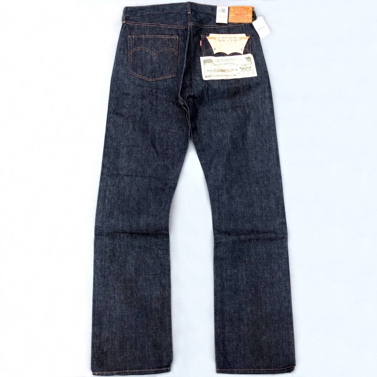 旧日本製 1944年モデル 大戦 LEVI'S S501XX 44501-0017 W36 L36 リジッド 未使用 デッドストック 40s  デニムパンツ ジーンズ MADE IN JAPAN