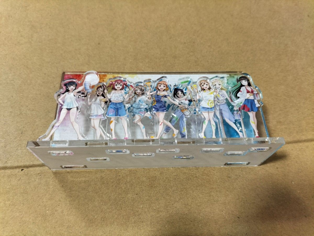 ラブライブ サンシャイン アクリルジオラマ アクリルスタンド 高 ラブライブ サンシャイン アクリルジオラマ アクリルスタンド 高