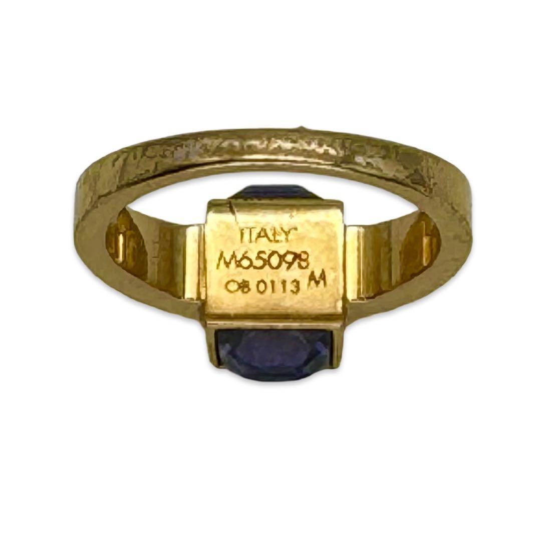 美品 ルイヴィトン M65098 バーグ ギャンブル リング ゴールド S LOUIS VUITTON ルイヴィトン M65098 リング 指輪 アクセサリー