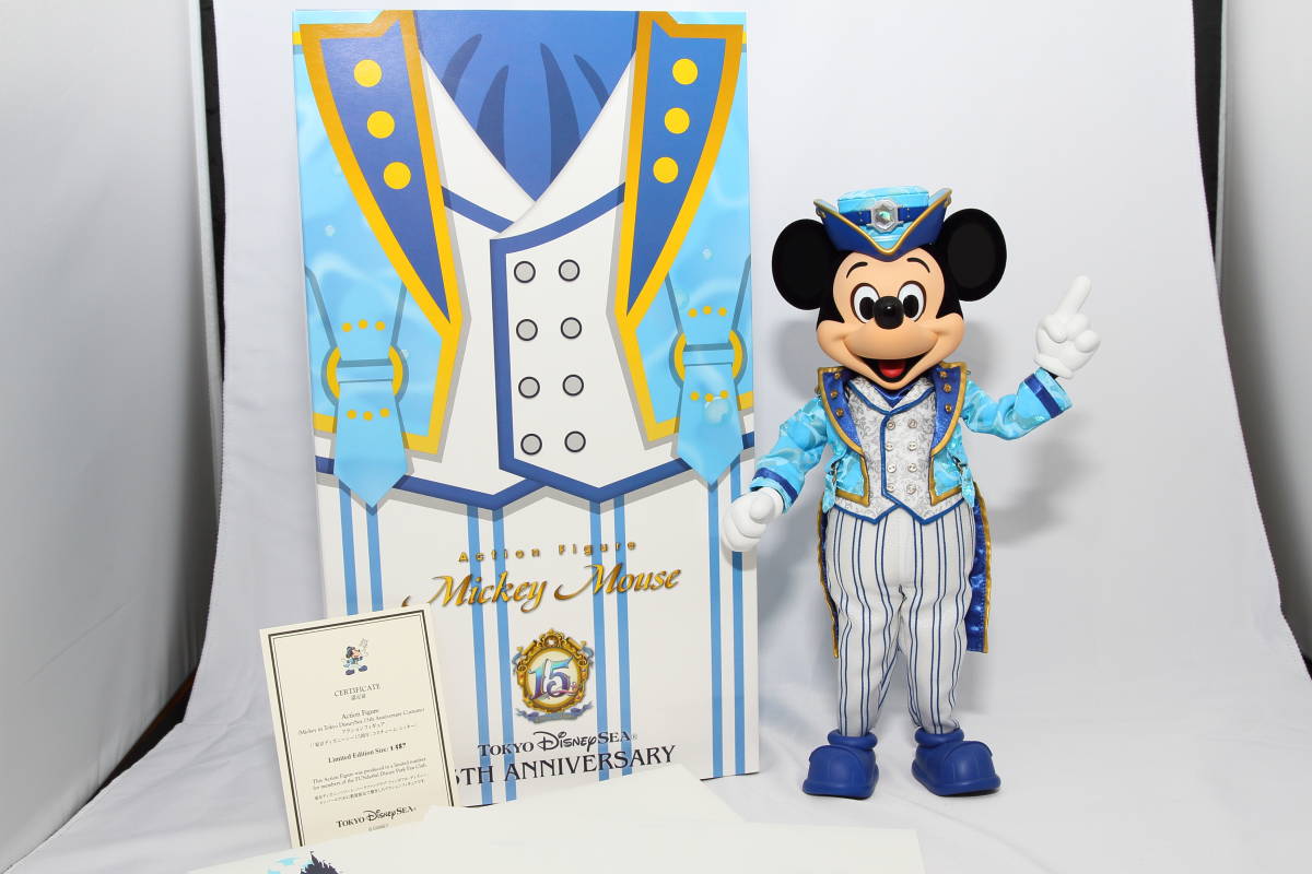 美品 限定 Disney ディズニー ミッキーマウス アクションフィギュア シー15周年 メディコムトイ Tdl Tdr 日本代购 买对网