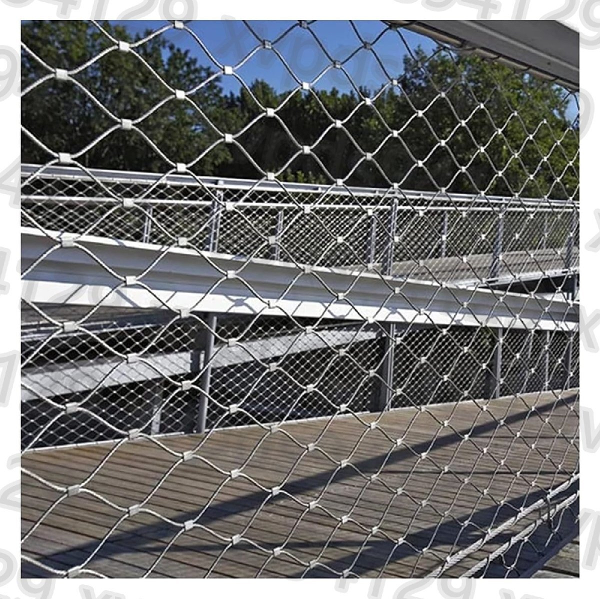 金網フェンス 304 ステンレススチールロープネット フレキシブル 金網フェンス 304 ステンレススチールロープネット フレキシブル