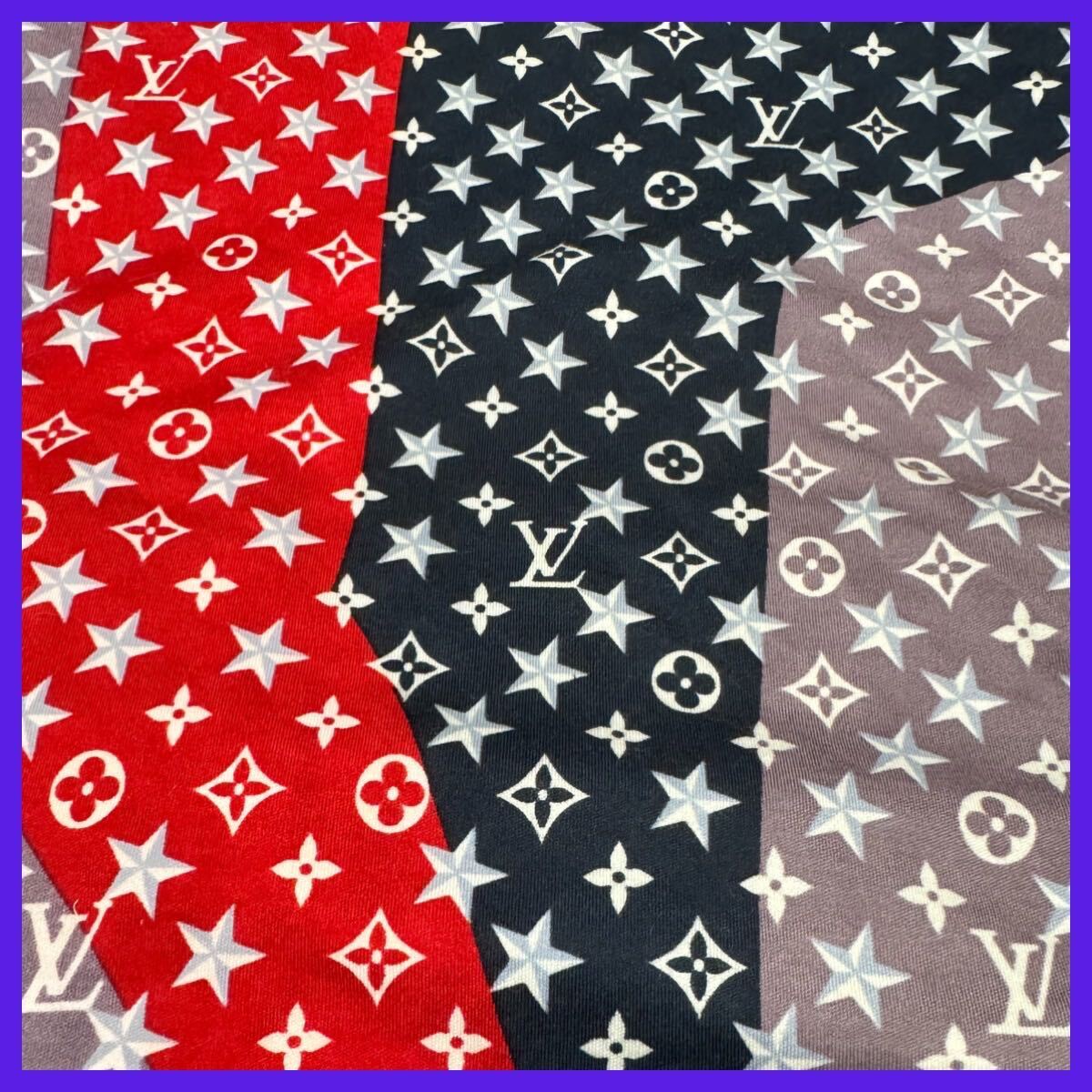 LOUIS VUITTON モノグラム スター ロゴ 総柄 星柄 ルイヴィトン LOUIS VUITTON モノグラム スター ロゴ 総柄 星柄 ルイヴィトン