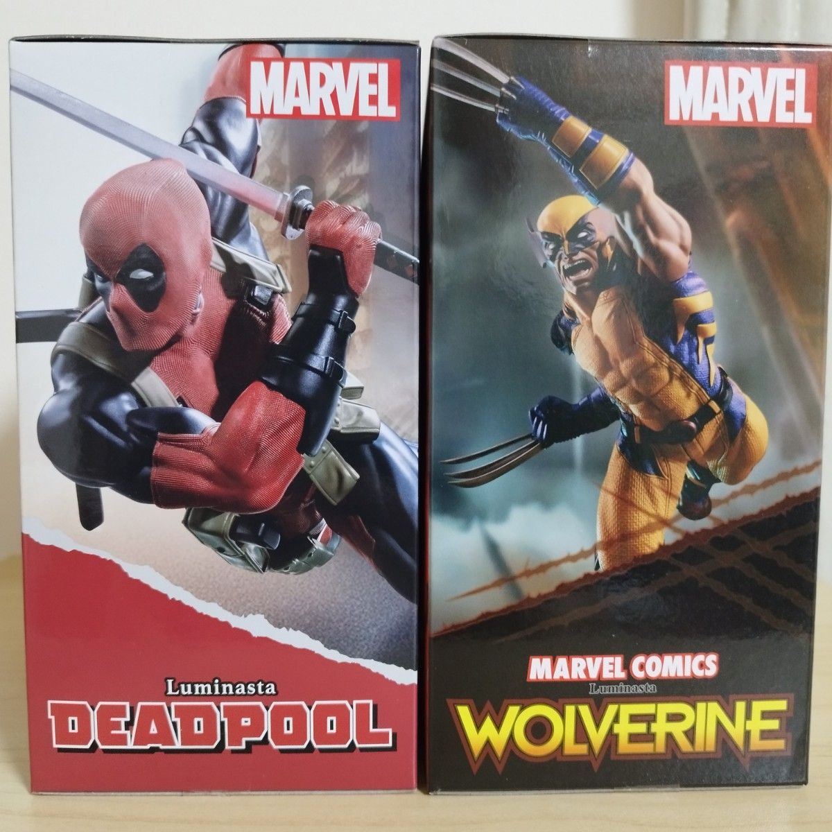 MARVEL Luminasta ウルヴァリン & デッドプール 4体セット MARVEL LUMINASTA ウルヴァリン&デッドプール4体セット