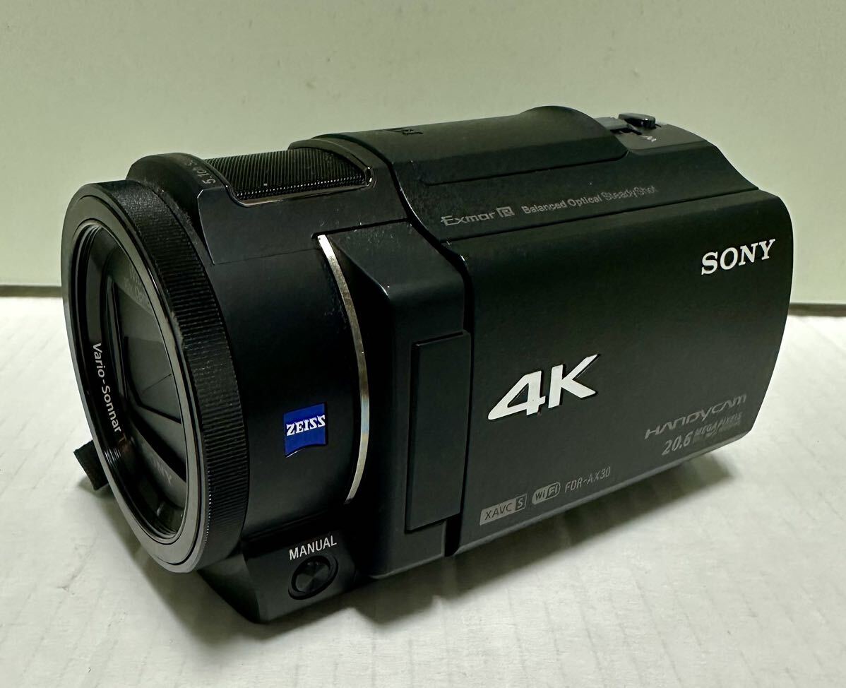 SONY FDA-AX30 ジャンク品 Yahoo!オークション - SONY ビデオカメラレコーダー FDR-AX30 4K