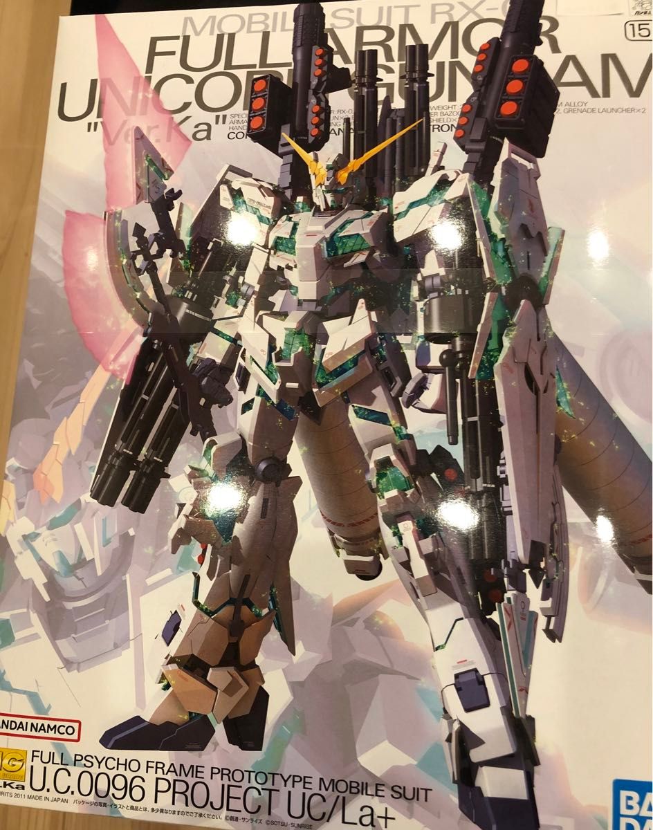 未組立ナラティブガンダムユニコーンZver kaハイパープラモ 未組立ナラティブガンダムユニコーンZver kaハイパープラモ