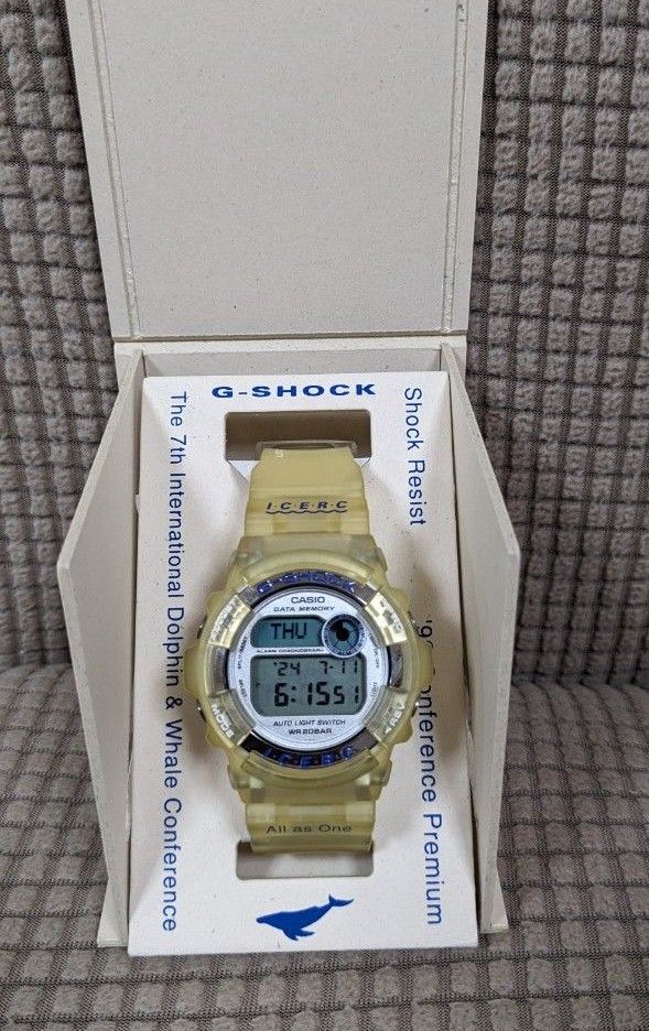 カシオ G-SHOCK DW-9200K-2BT 第7回国際イルカ・クジラ会議 青 カシオ G-SHOCK DW-9200K-2BT 第7回国際イルカ・クジラ会議 青