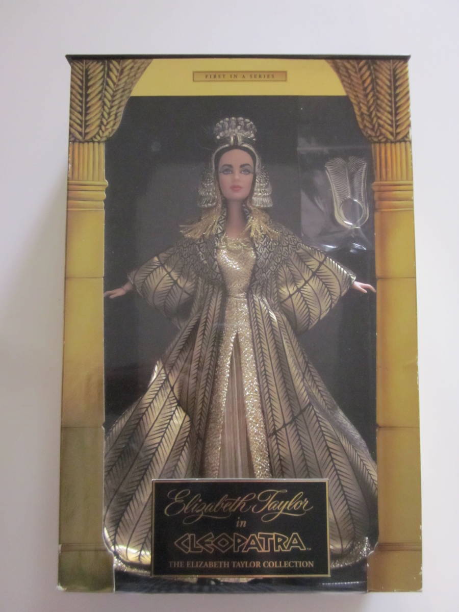  Barbie Elizabeth Taylor Cleopatra кукла кукла 1999 Elizabeth Taylor Cleopatra коробка обратная сторона повреждение инструкция имеется 