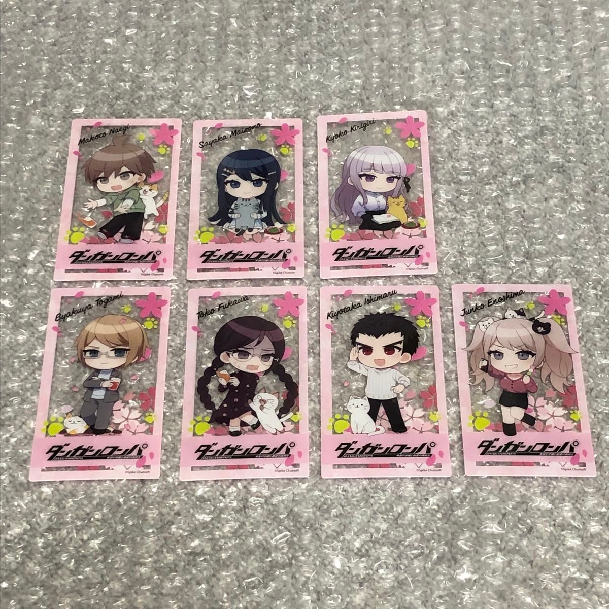 ダンガンロンパ まねきねこ クリアカード SDキャラコンプリート ダンガンロンパ まねきねこ クリアカード SDキャラコンプリート