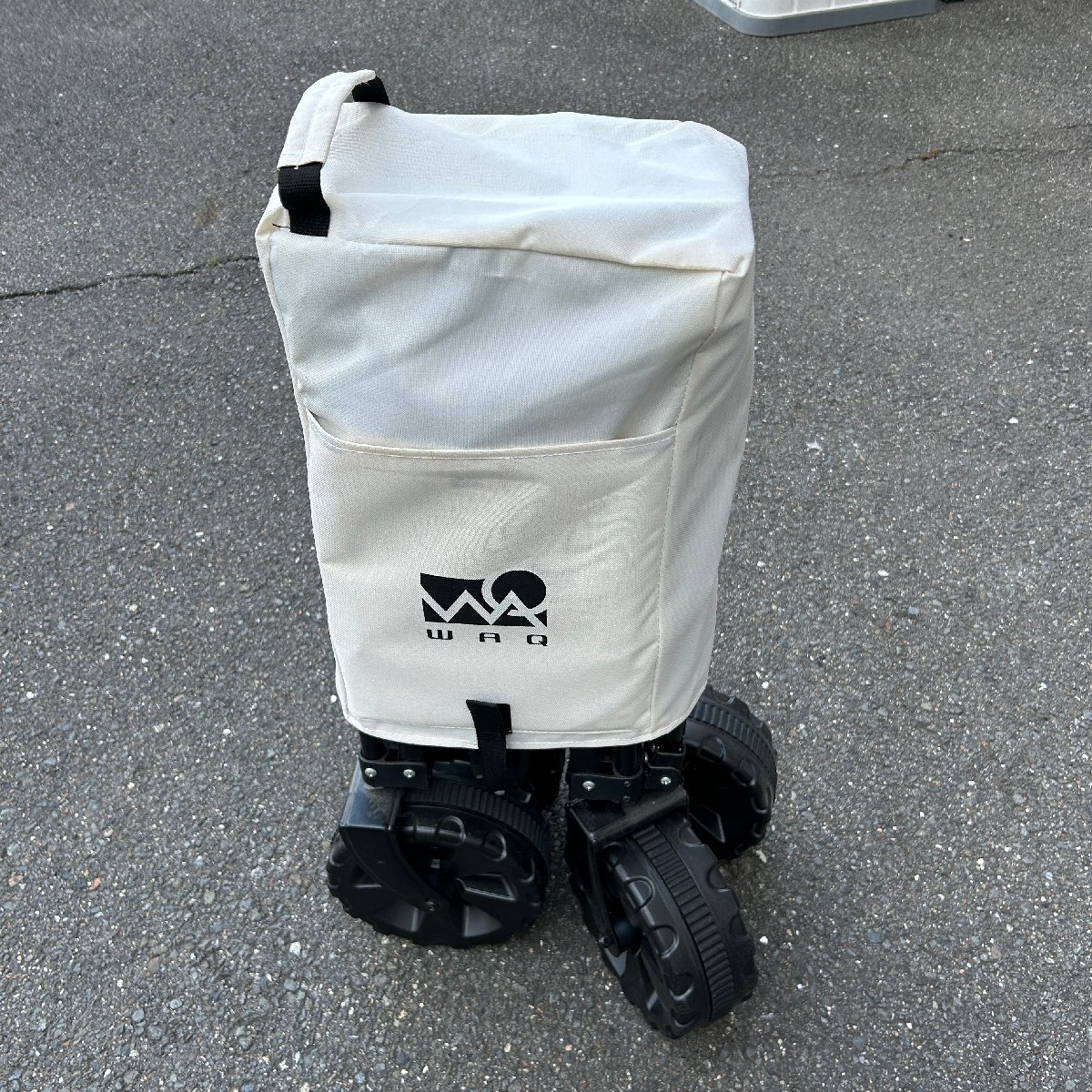 %OG% WAQ(ワック) アウトドアワゴン キャリーワゴン 4輪 耐荷重100kg %T-240612