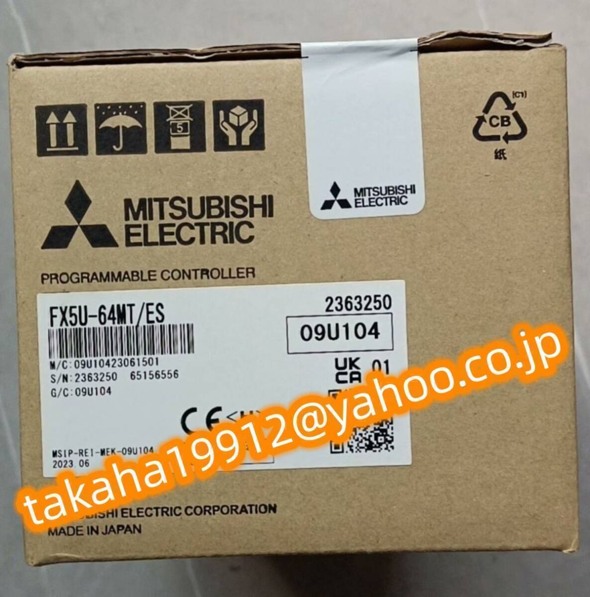 ◇【新品!T番号適格請求書/領収書】三菱電機 FX5U-64MT/ES ◇【新品!T番号適格請求書/領収書】三菱電機 FX5U-64MT/ES