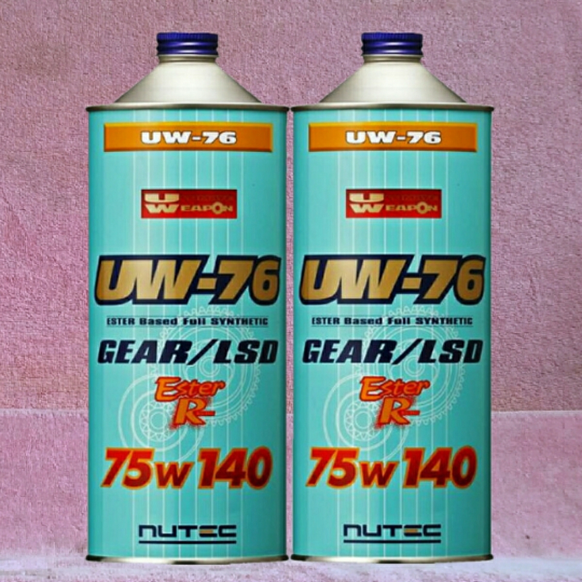 【送料無料】NUTEC UW-76 75w140「極限域でも安定した性能を維持するギヤオイル」2 L