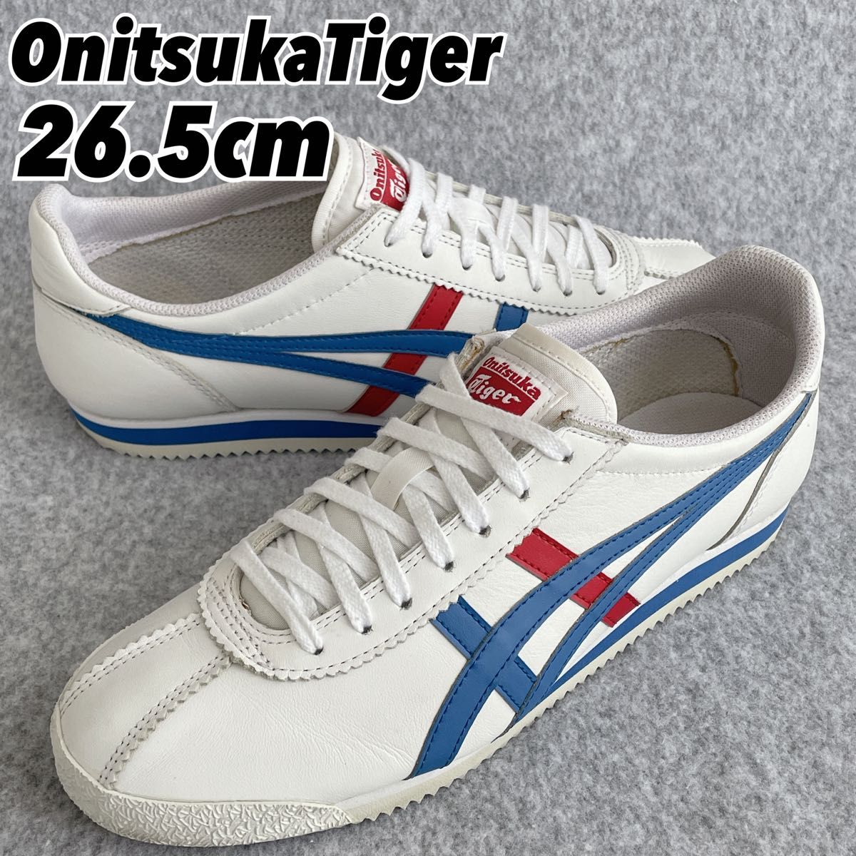 0295美品【オニツカタイガー】コルセア 26 5cm トリコロール 0295美品【オニツカタイガー】コルセア 26 5cm トリコロール