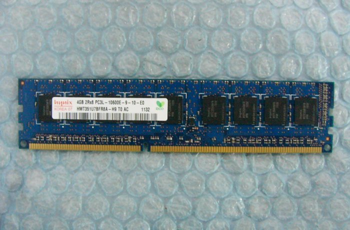 xz8 240pin DDR3 1333 PC3L-10600E 4GB ECC hynix 在庫9_画像1