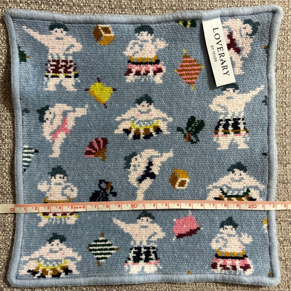 used品】 FEILER フェイラー タオルハンカチ ハッケヨイ 相撲 お used品】 FEILER フェイラー タオルハンカチ ハッケヨイ 相撲 お