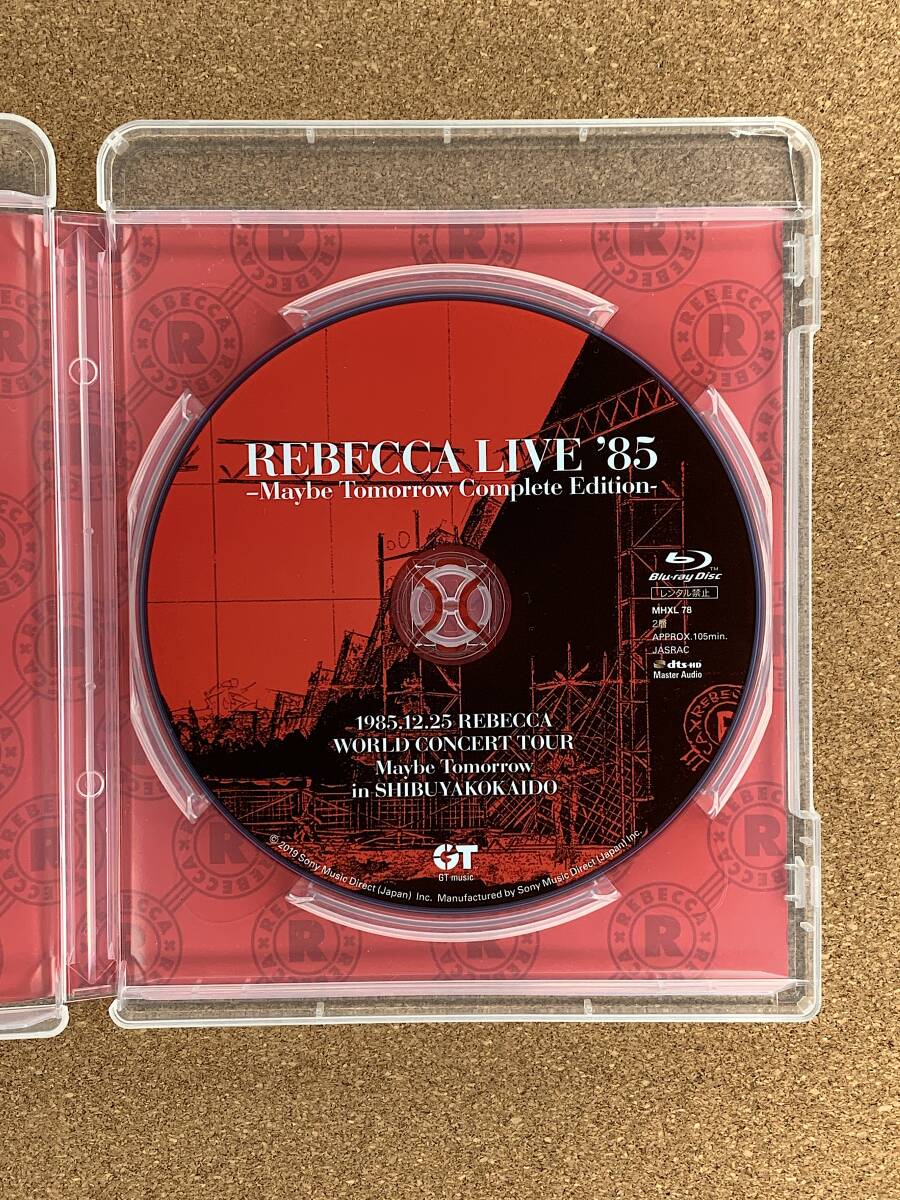 REBECCA / REBECCA LIVE'85-Maybe Tomorrow Complete Edition REBECCA / REBECCA LIVE'85-Maybe Tomorrow Complete Edition