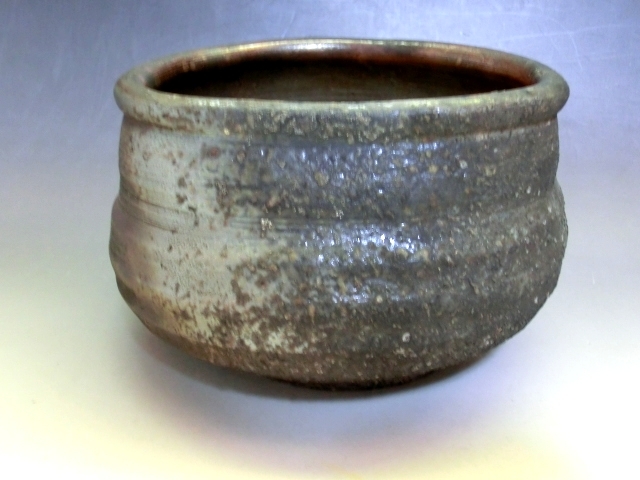 建水■古備前 陶器建水 歪み茶器 古いお茶道具 古美術 時代物 骨董品■ Yahoo!オークション - 建水 古備前 陶器建水 歪み茶器 古いお