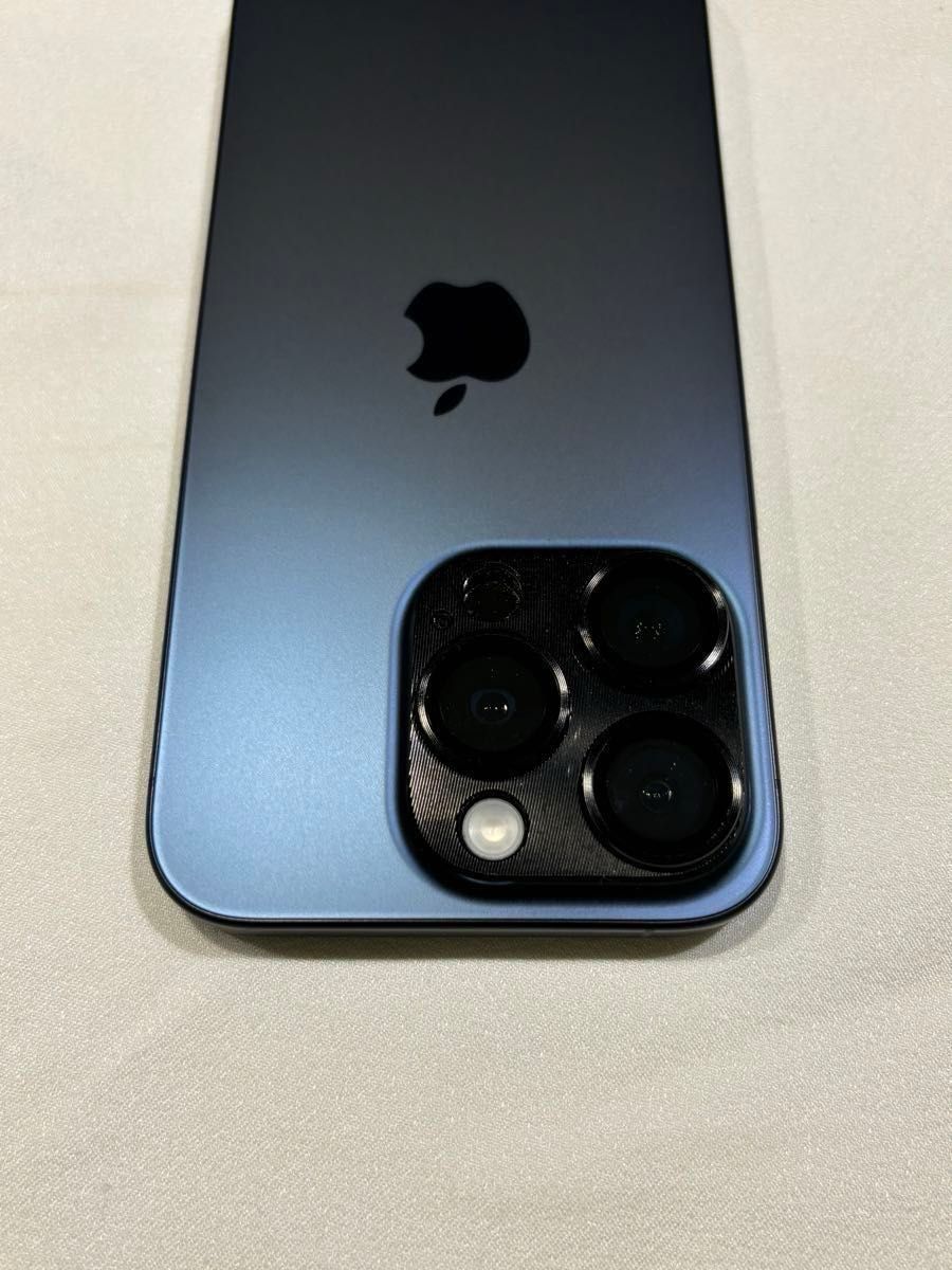 超美品・残量100%】iPhone 15 pro 256GB ブルーチタニウム SIM 超美品・残量100%】iPhone 15 pro 256GB ブルーチタニウム SIM